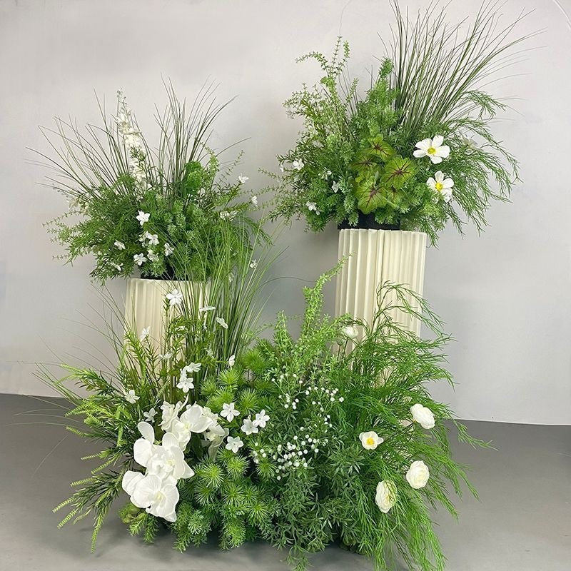 Lifelike Greenery Floral Arrangement