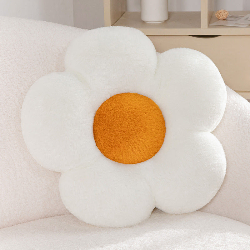 Plush seat cushion in flower shape Kalsten