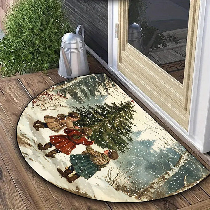 Holiday-Themed Decorative Floor Mat Kalsten