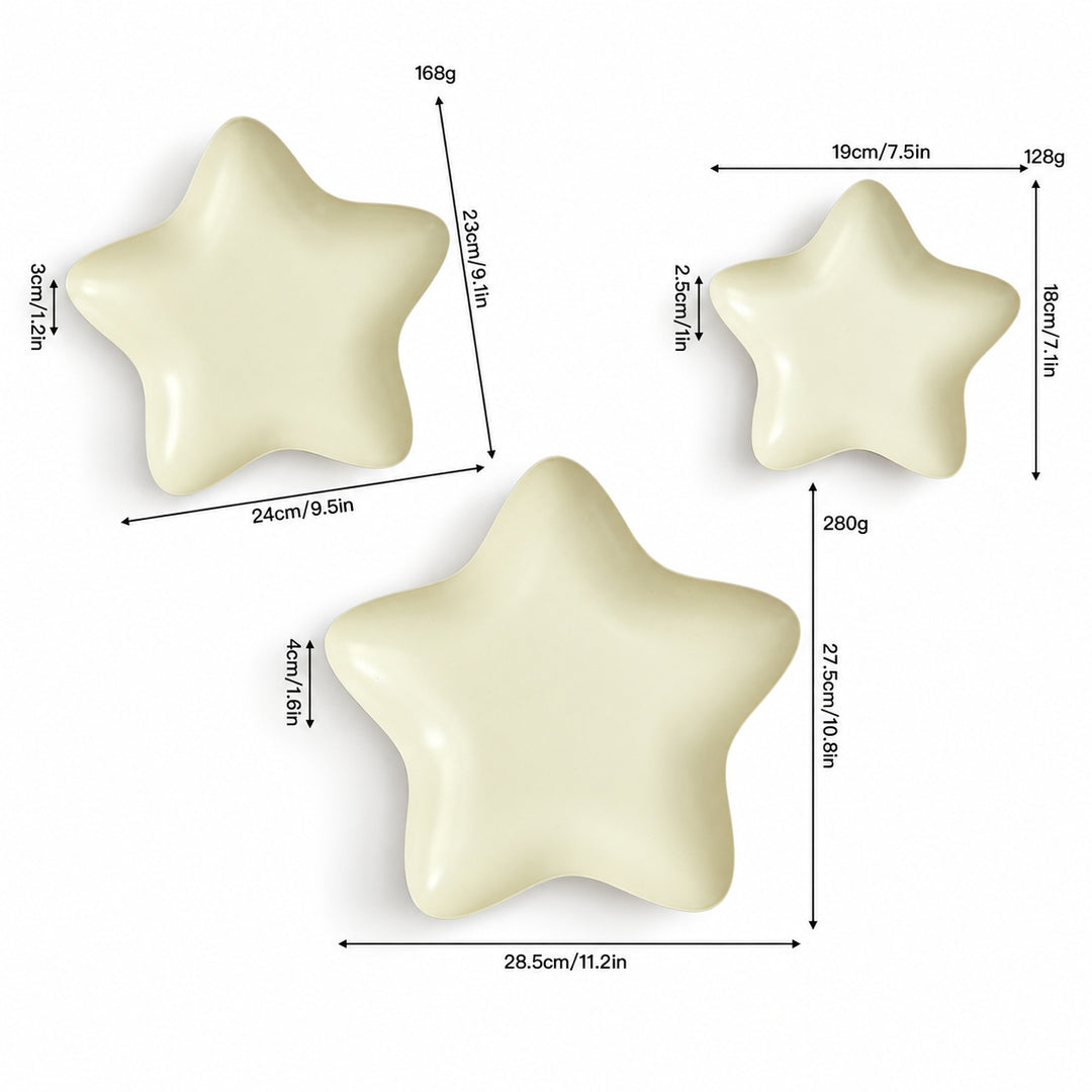 Star-shaped Serving Platter