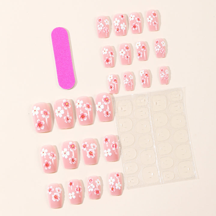 Floral Acrylic Nail Art Set Kalsten