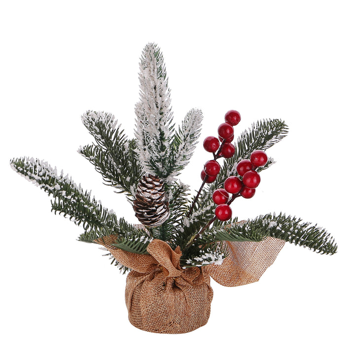Miniature Holiday Pine Tree Decoration Kalsten