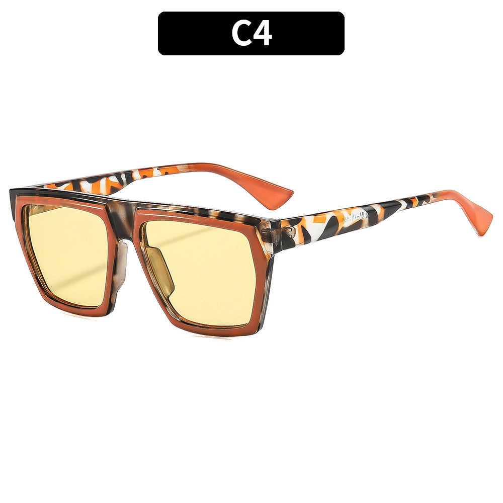 Bold Geometric Square Sunglasses