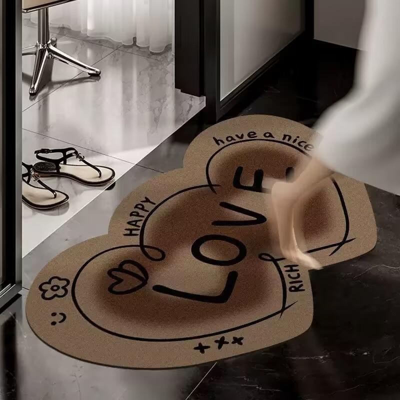 Floral Shaped Area Rug