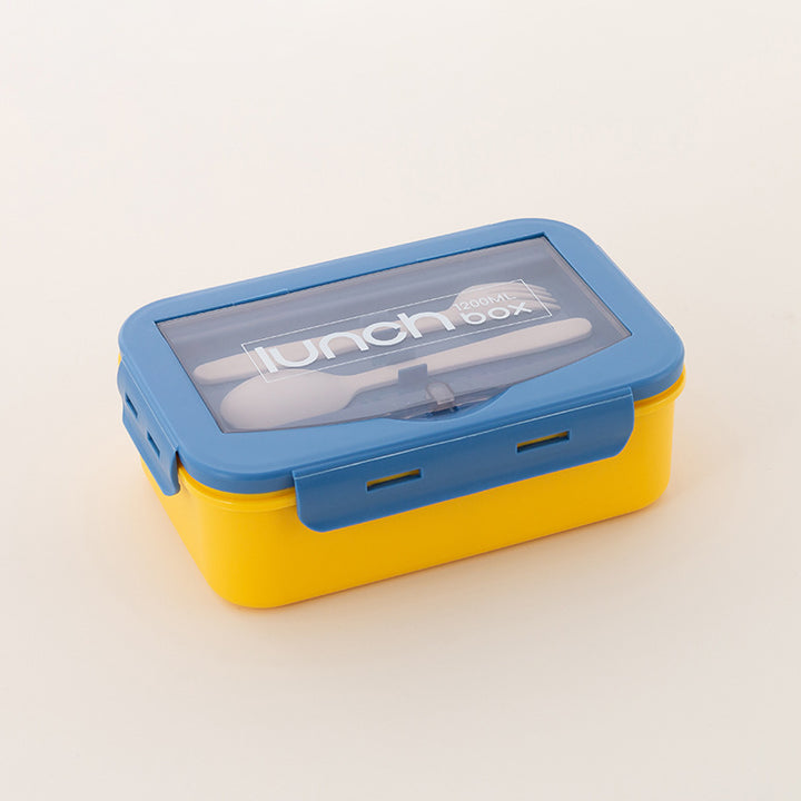BPA-Free Lunch Box with Cutlery Set