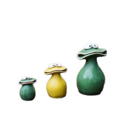 Playful Frogs Decorative Items Kalsten