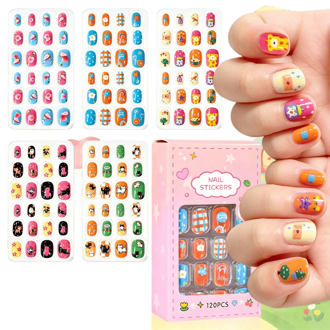 Decorative Cartoon-Themed Nail Sticker Collection Kalsten