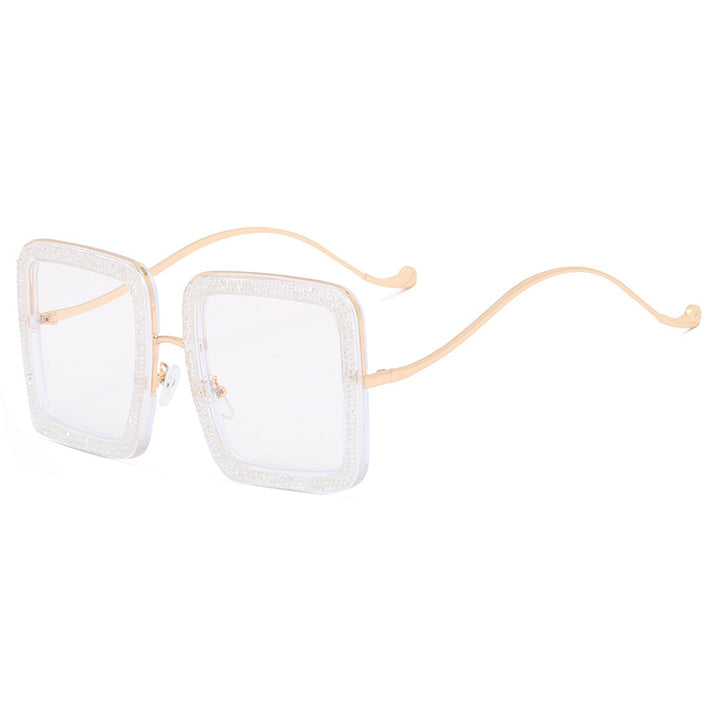 Women's glamorous sunglasses with sparkling crystal frame Kalsten