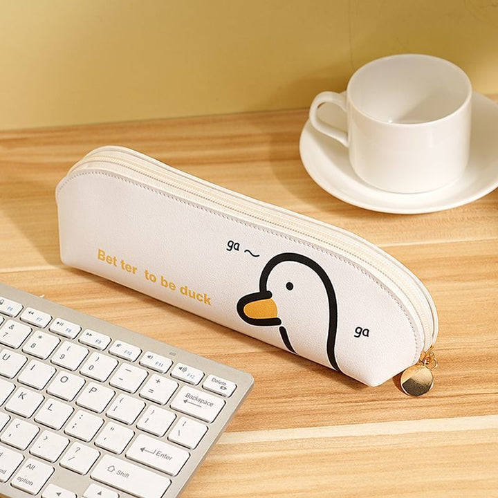 Quirky Duck-Themed Pencil Case Kalsten