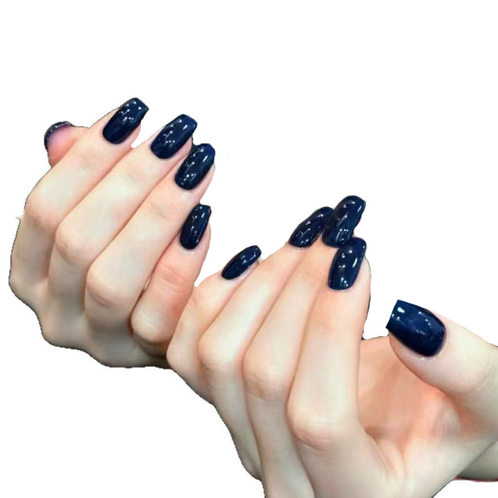 Stylish Glossy Long Press-On Nail Set Kalsten