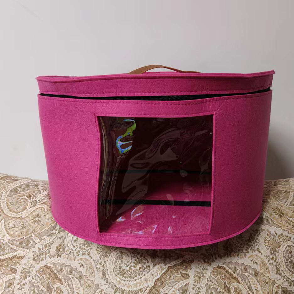 Practical storage basket with viewing window Kalsten