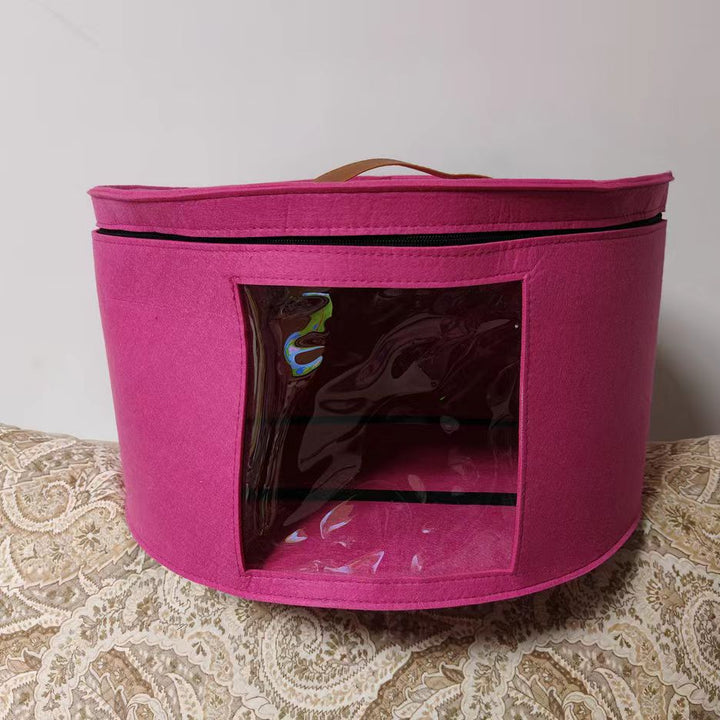 Practical storage basket with viewing window Kalsten