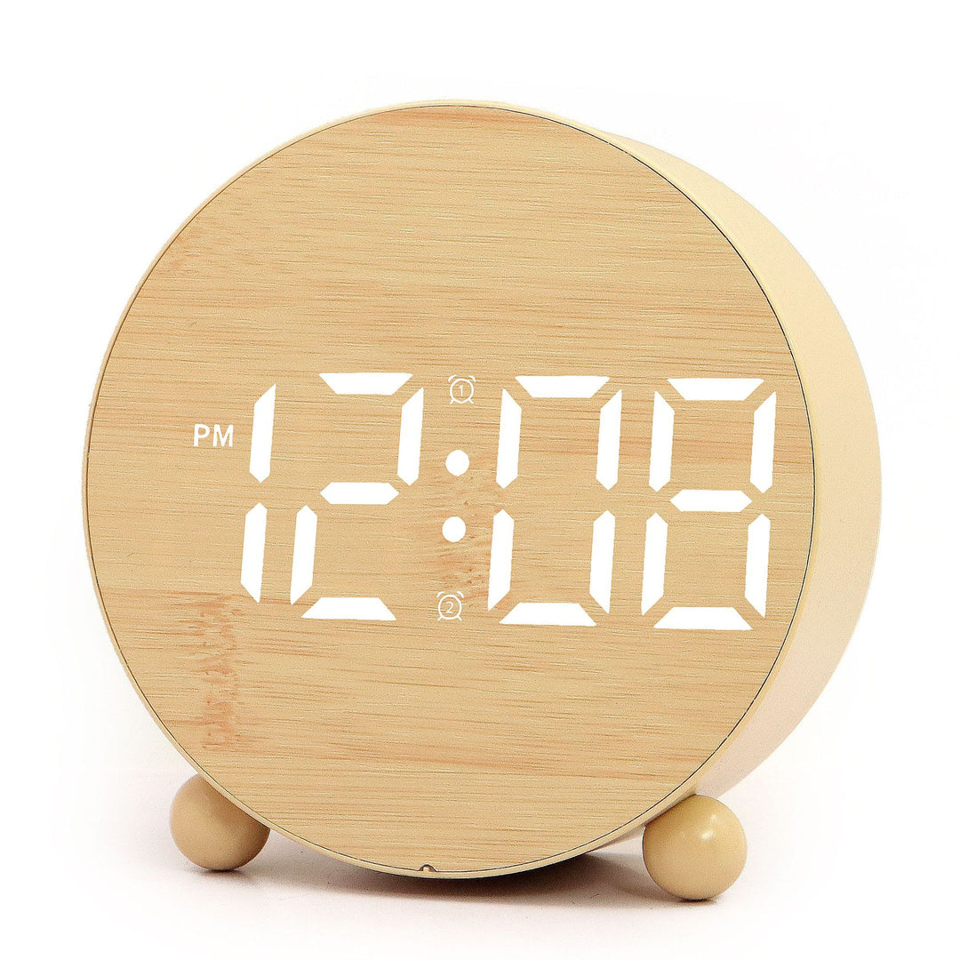 Digital Alarm Clock with Large LED Display and Gentle Alarm Function Kalsten