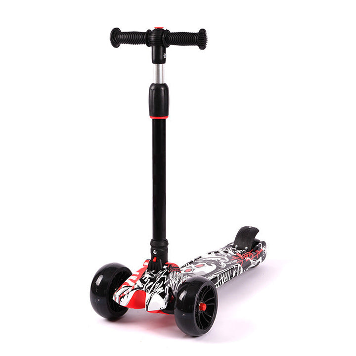 Colorful Graphic Kick Scooter Kalsten