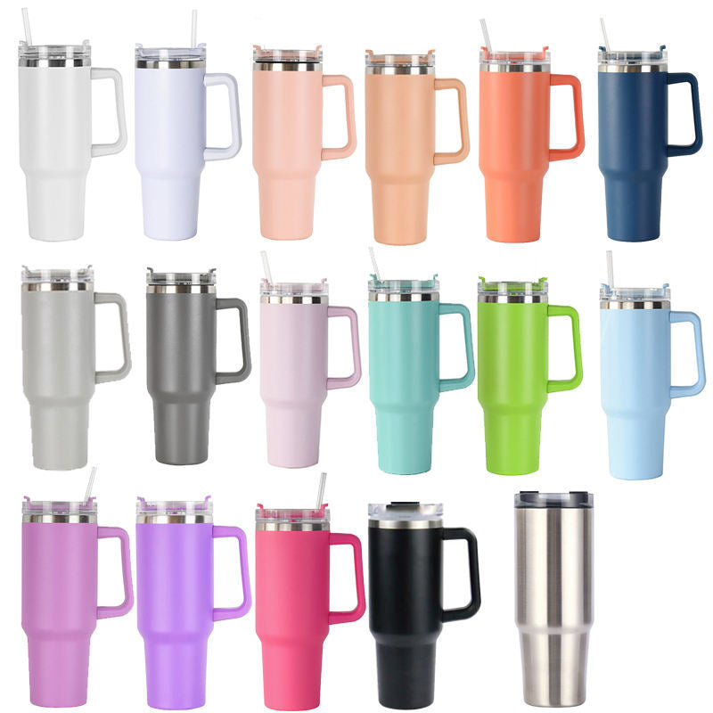 Women's insulated drinking cup with practical carrying handle Kalsten