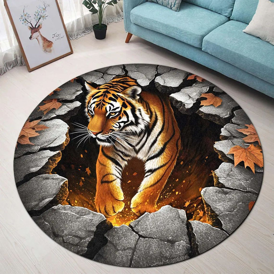 3D Printed Bear Themed Area Rug