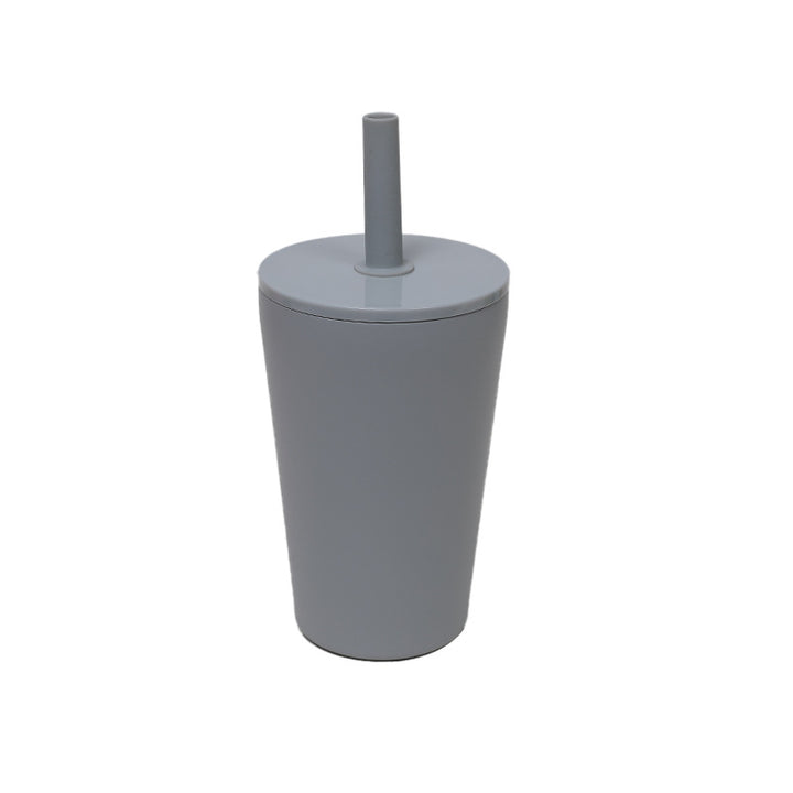 Unisex stylish to-go drinking cup with integrated straw Kalsten