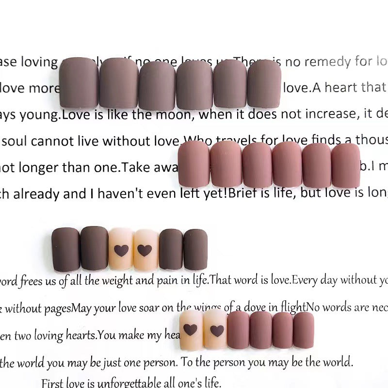 Artistic Heart Nail Art Kalsten