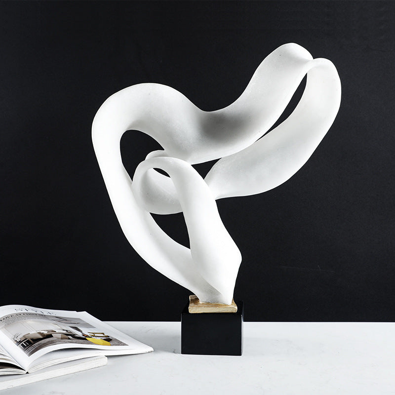 Artistic Abstract Flowing Sculpture