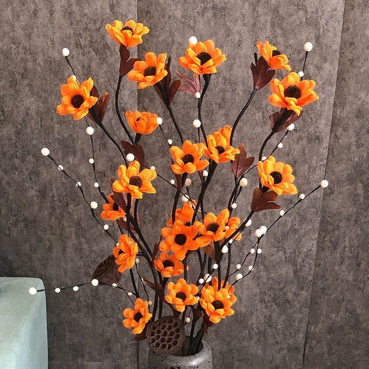 Lifelike Decorative Floral Arrangement