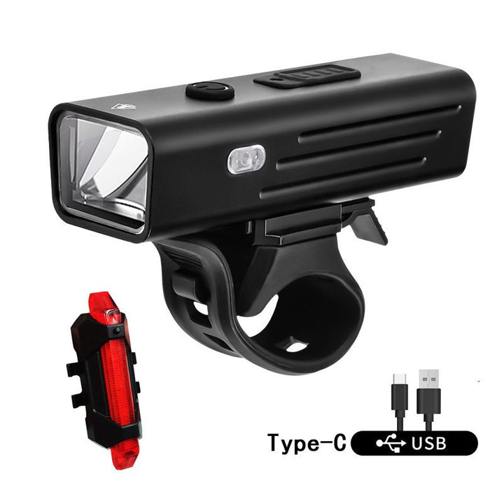Rechargeable Bicycle Headlight and Safety Taillight Set Kalsten