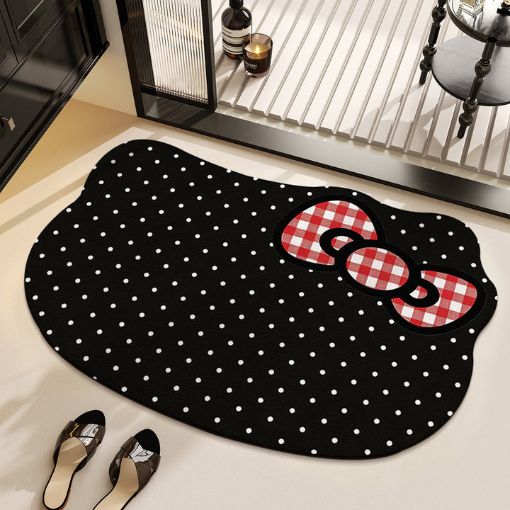 Cute Floral Shaped Bath Mat