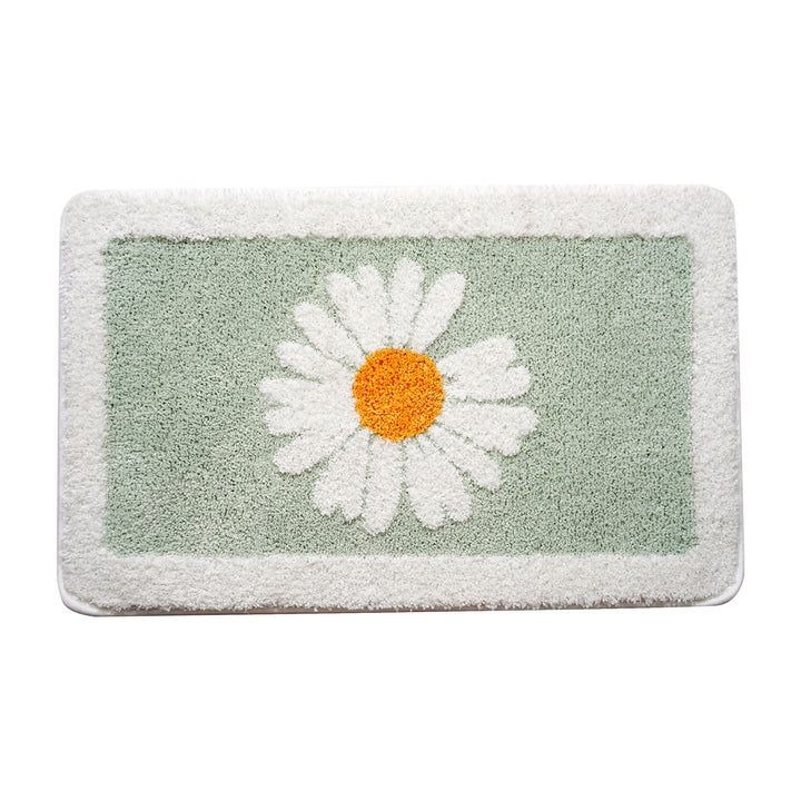 Decorative Floral Bath Mat Kalsten