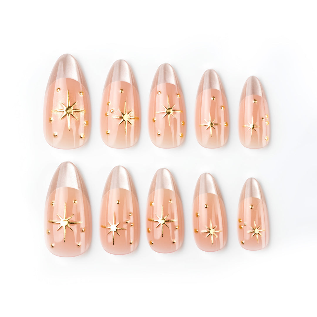 Premium Decorative Press-On Nail Collection Kalsten