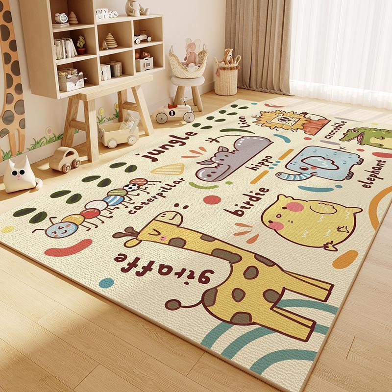 Playful Cartoon-Themed Area Rug