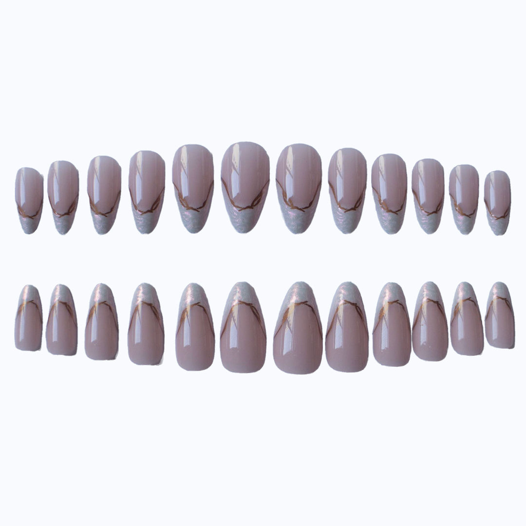 Stylish Long Stiletto Press-On Nails Kalsten
