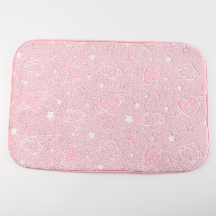 Plush Decorative Bath Mat