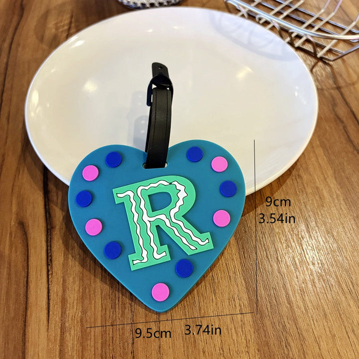Playful Alphabet Luggage Tag Kalsten