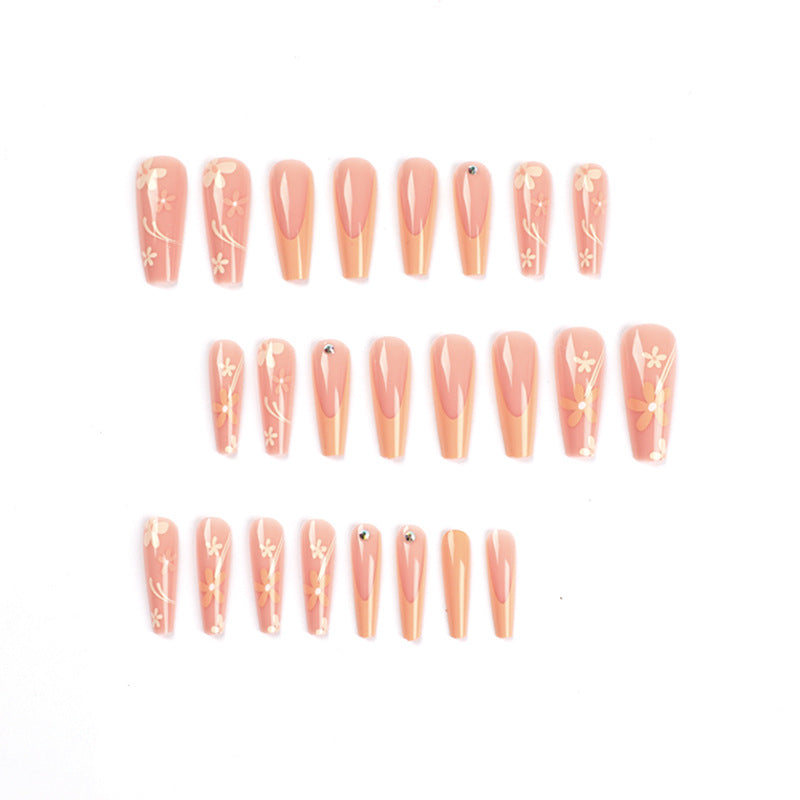 Artistic Nail Art with Floral and Creative Design Kalsten
