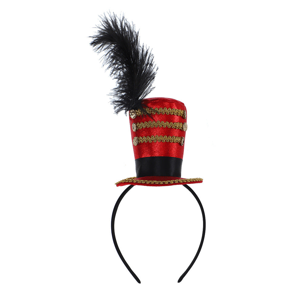 Unisex nan more patriotic mini cylinder headband for carnival and themed parties Kalsten