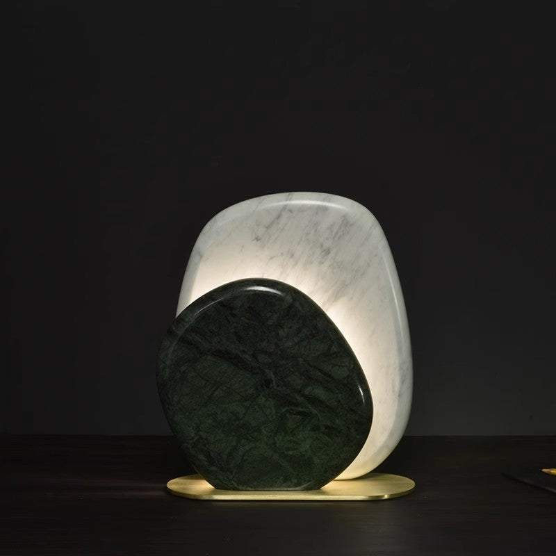 Abstract Marble Decorative Table Lamp