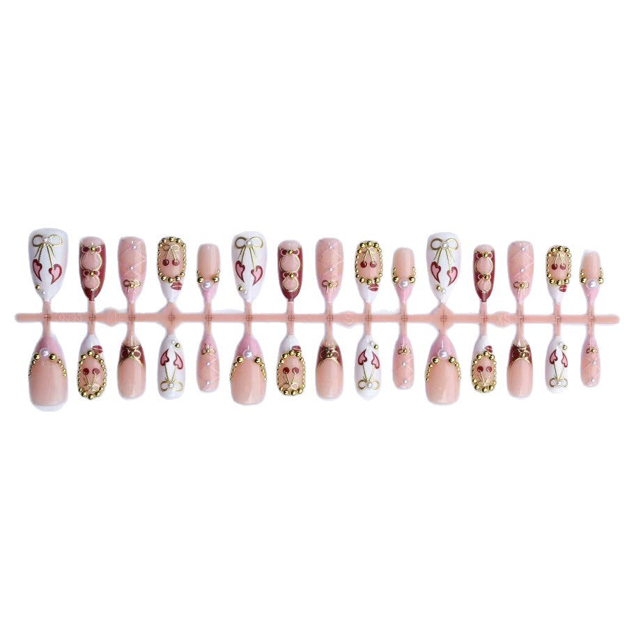 Elegant Decorative Press-On Nails Kalsten