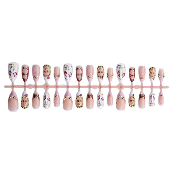 Elegant Decorative Press-On Nails Kalsten