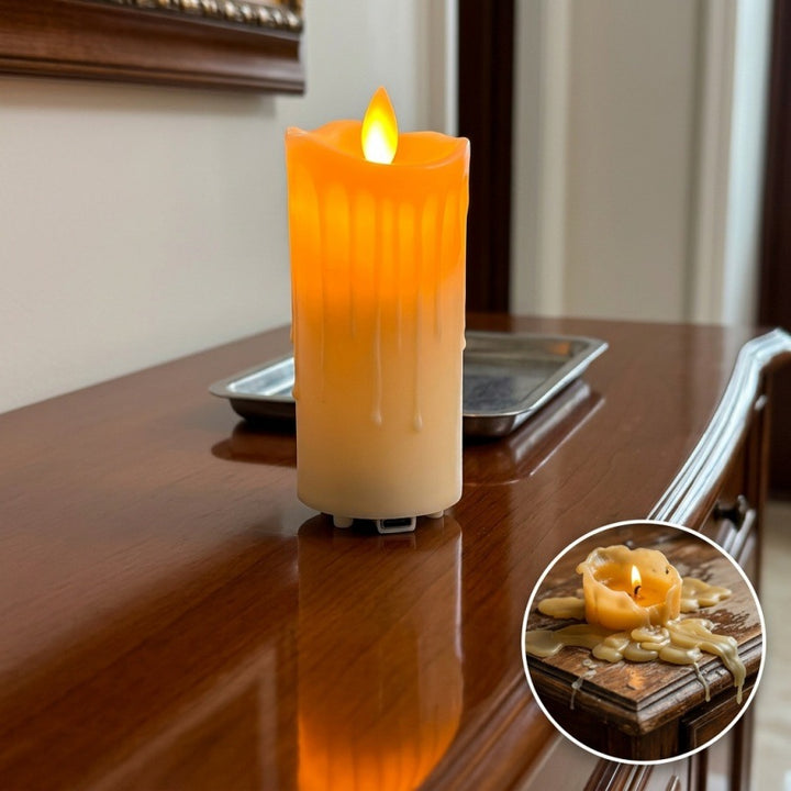 LED Stumpen Candle