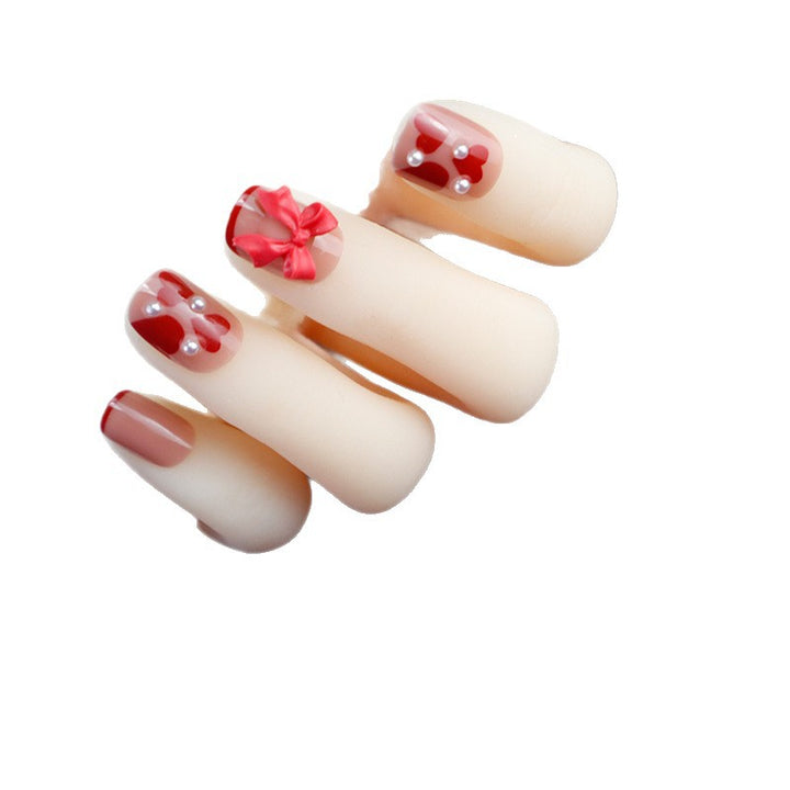 Elegant Decorative Press-On Nail Art