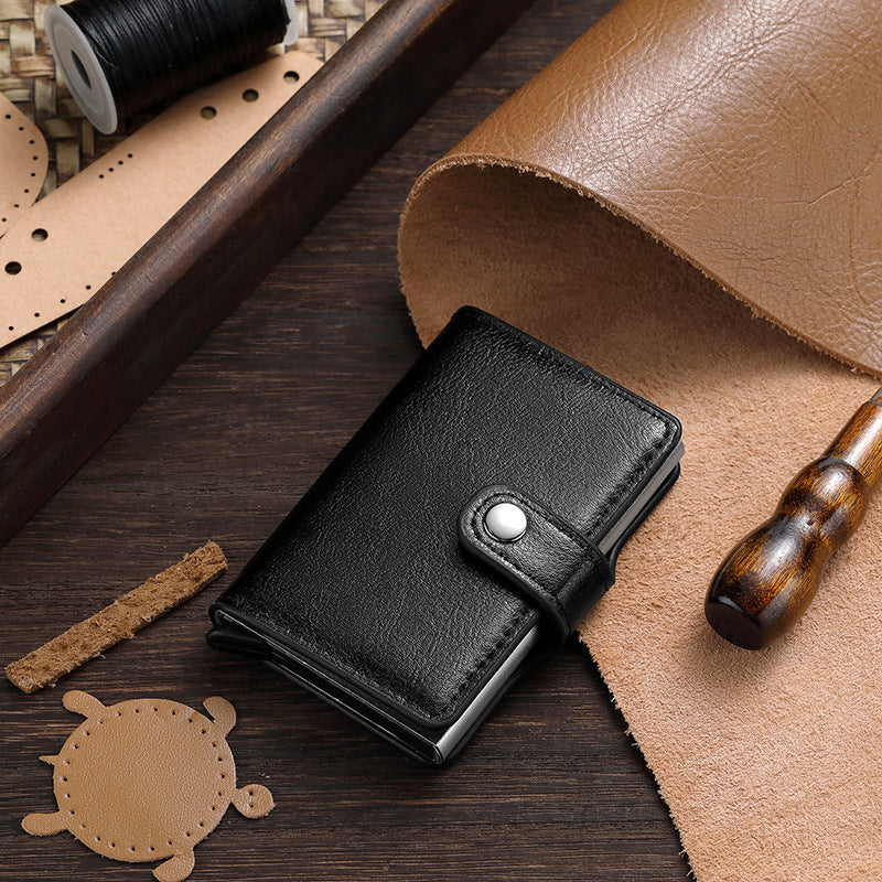 RFID-Blocking Leather Cardholder Kalsten