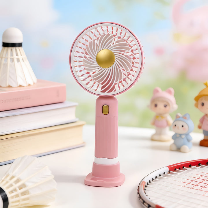 Portable hand air fan with multiple speed control Kalsten