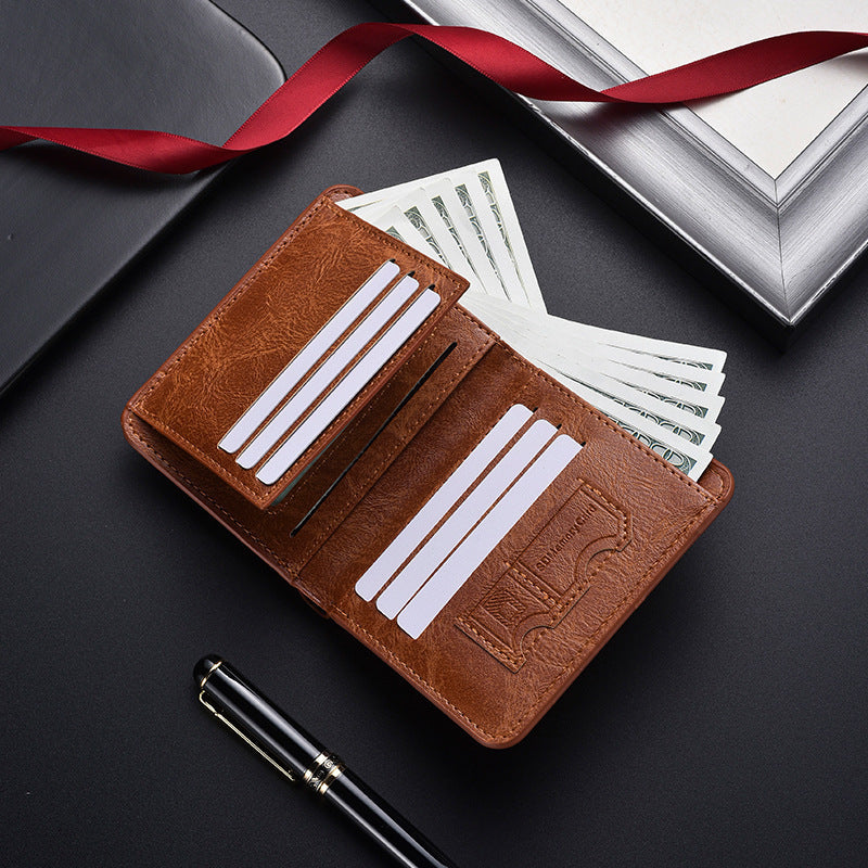 Premium Leather Business Card Holder