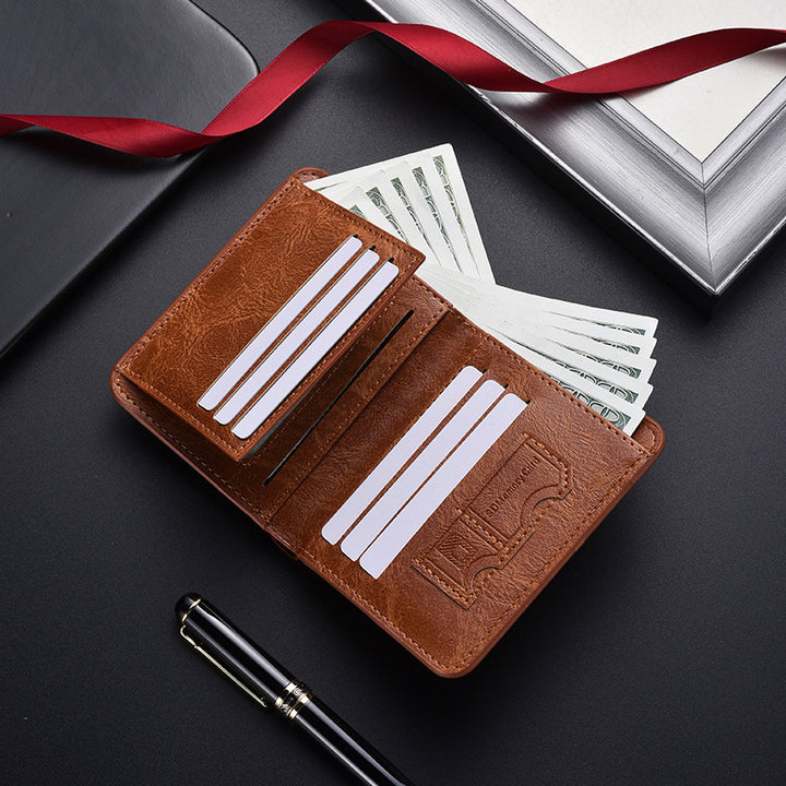 Premium Leather Business Card Holder