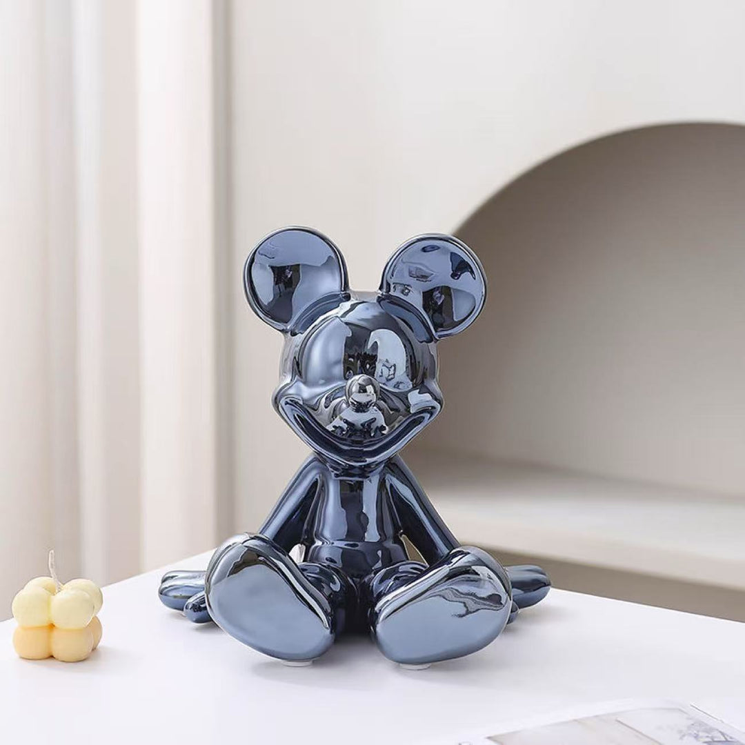 Decorative Metallic Character Sculpture for Home Display
