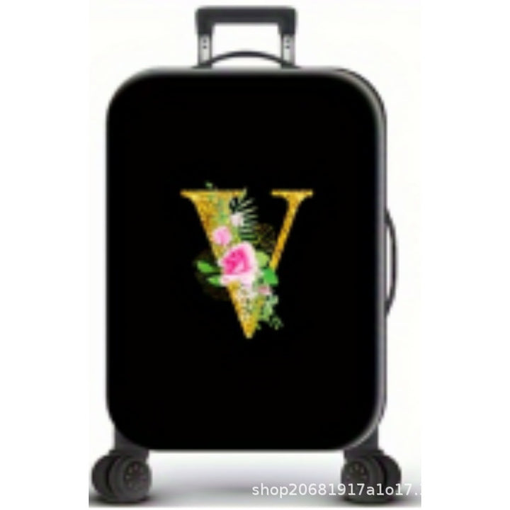 Women Hard Shell Suitcase with High-Quality Floral Design Kalsten