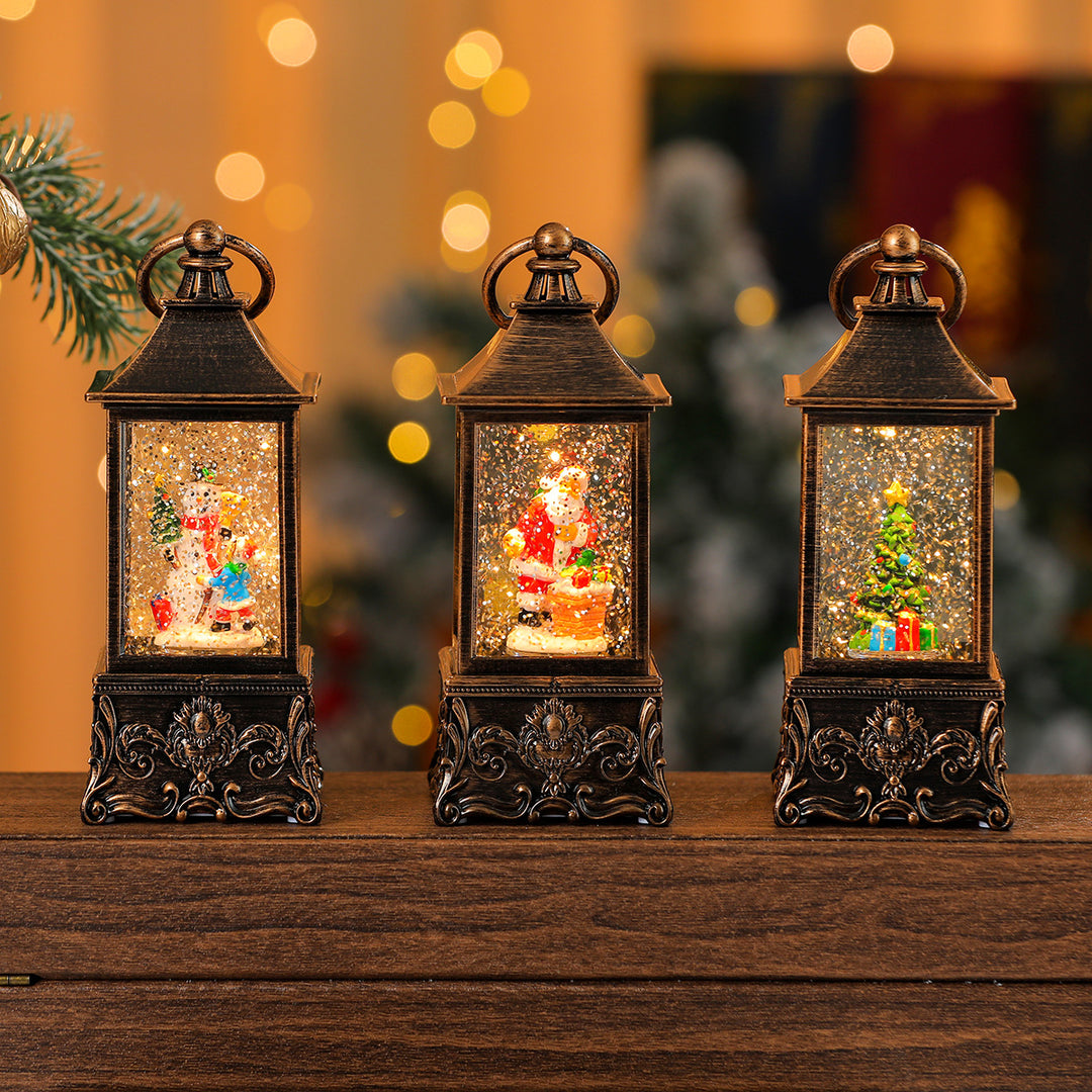 Illuminated Miniature Christmas Lantern Kalsten