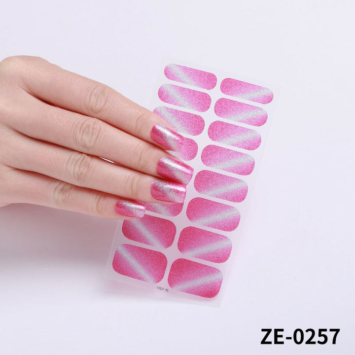 Ombre Glitter Nail Wraps
