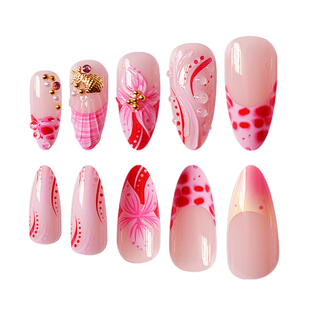 Decorative Stiletto Nail Art Extensions Kalsten