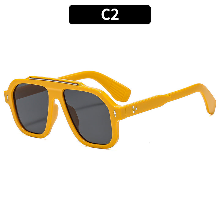 Oversized Architectural Sunglasses