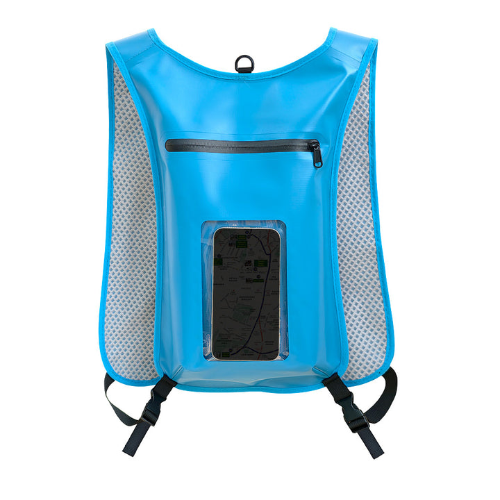 Waterproof Smartphone Backpack with Transparent Front Pocket Kalsten